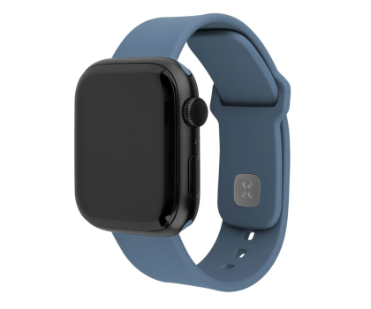 Pasek do smartwatchy FIXED Silicone Strap Set do Apple Watch 44/45/46/49 mm green-blue